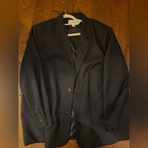 mare mare navy pinstriped blazer